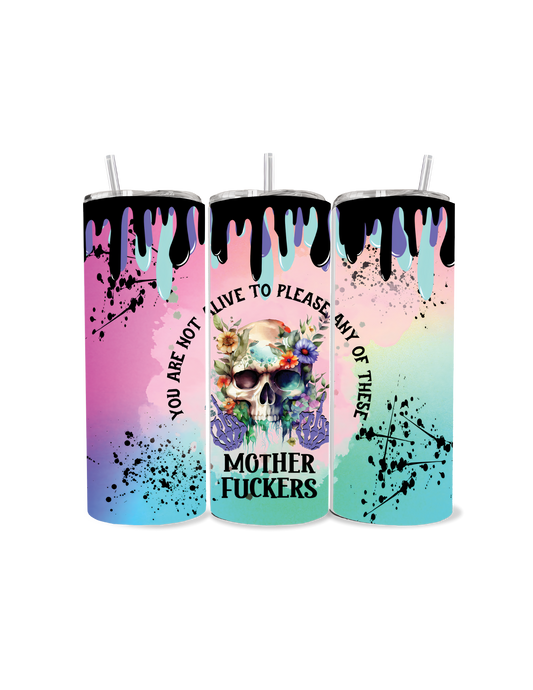 Introducing our 💀🖕 Unapologetic AF Tumbler! 💐🌈